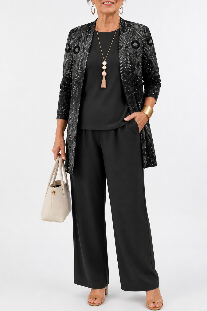 Catherine 3-Piece Pants Set