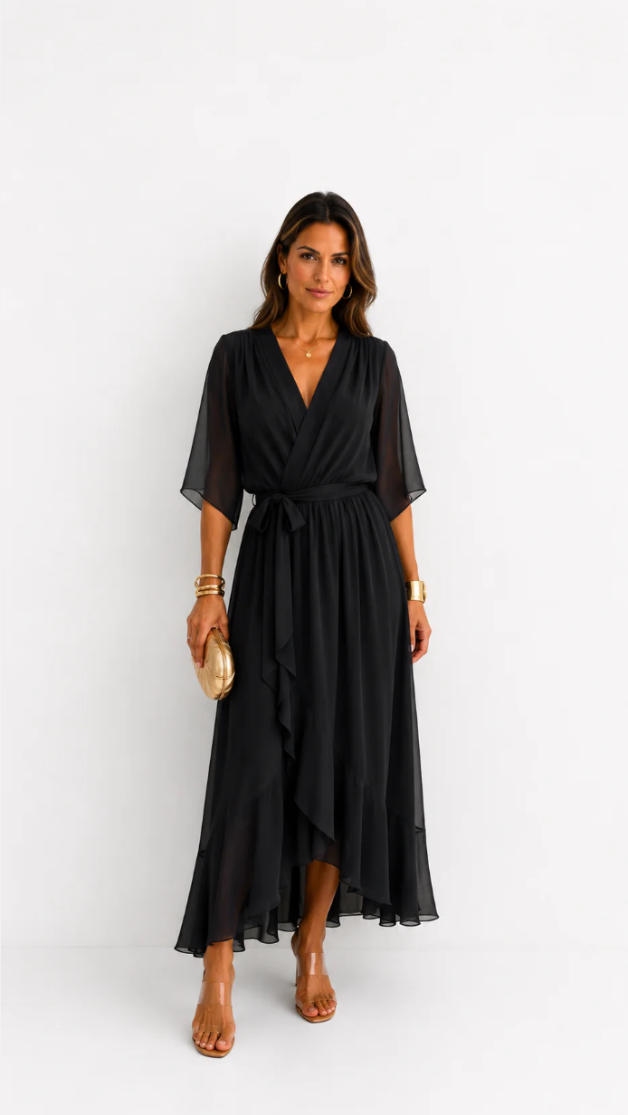 Isabelle Elegant Maxi Dress